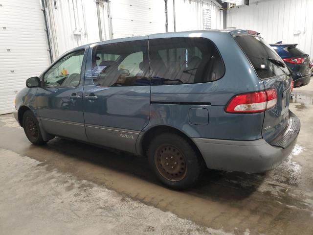 TOYOTA SIENNA CE 2003 blue  gas 4T3ZF19C13U512777 photo #3