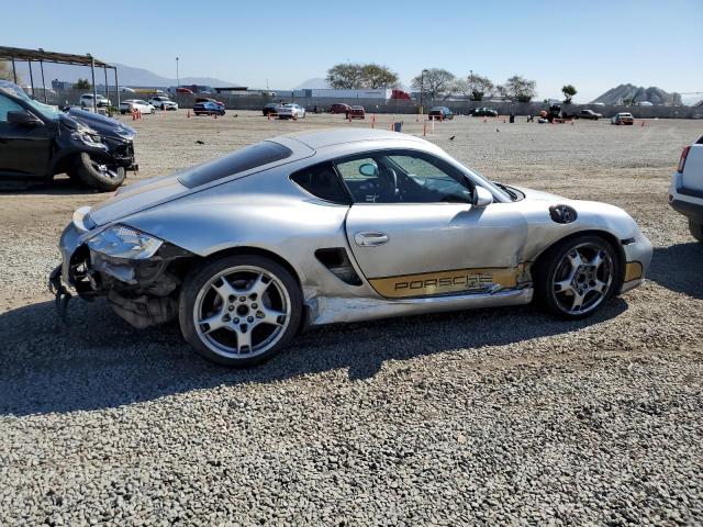 PORSCHE CAYMAN 2007 silver  gas WP0AA29817U760642 photo #4