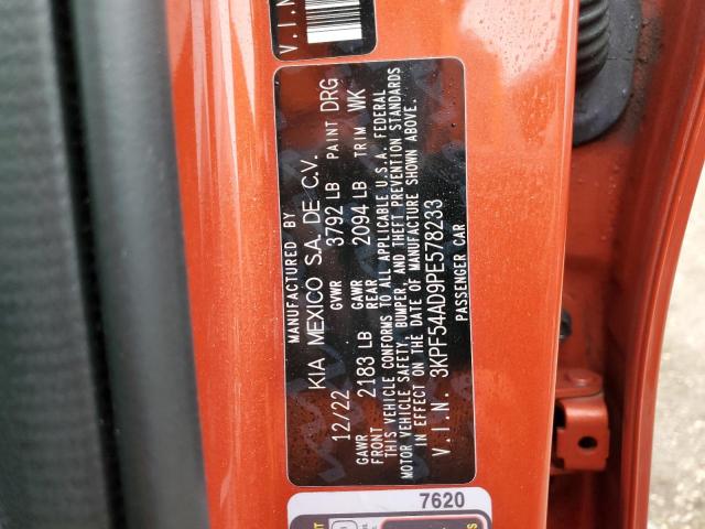2023 KIA FORTE GT L - 3KPF54AD9PE578233