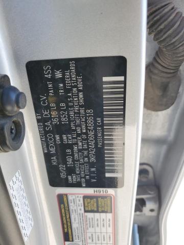 2022 KIA RIO LX - 3KPA24AD6NE488618