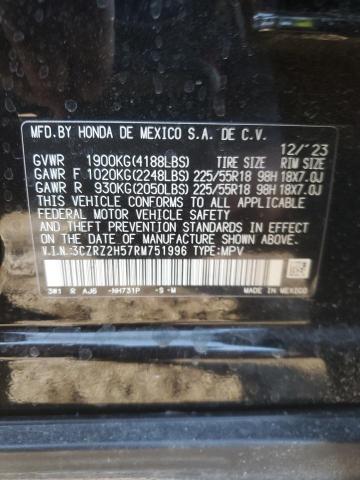 2024 HONDA HR-V SPORT - 3CZRZ2H57RM751996