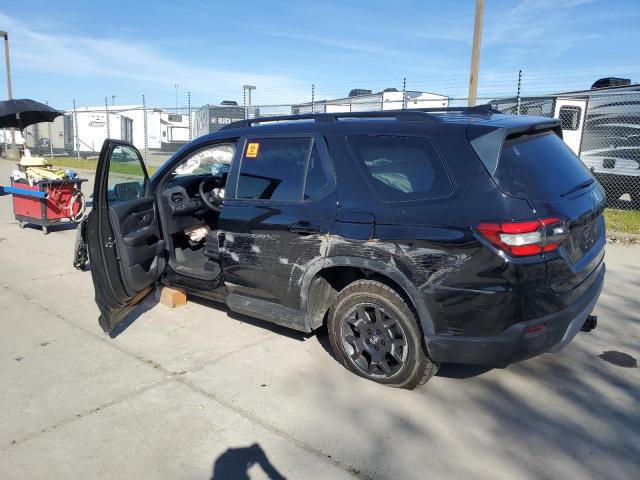 HONDA PILOT TRAI 2025 black  gas 5FNYG1H61SB036233 photo #3