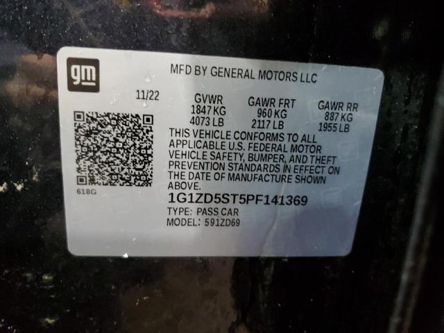 2023 CHEVROLET MALIBU LT - 1G1ZD5ST5PF141369