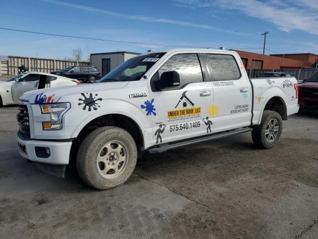FORD F150 SUPER 2017 white  gas 1FTEW1EGXHKE36029 photo #1