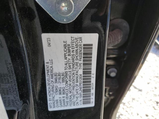 19XFL2H87PE012834 2023 HONDA CIVIC