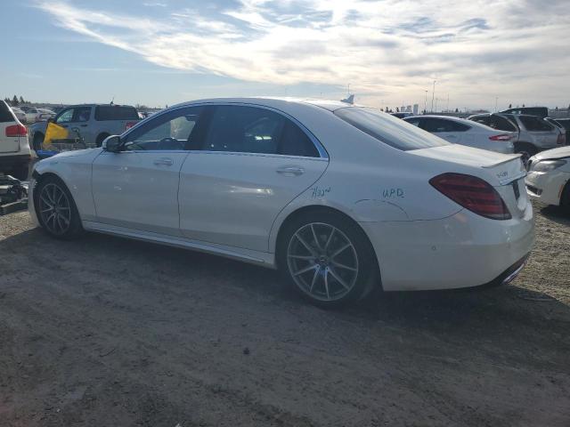 MERCEDES-BENZ S 450 2018 white  gas WDDUG6GB4JA356413 photo #3