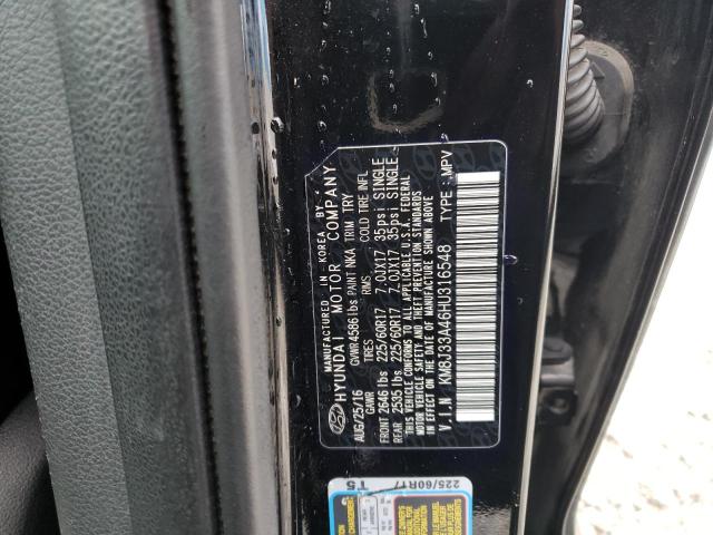 2017 HYUNDAI TUCSON LIM - KM8J33A46HU316548