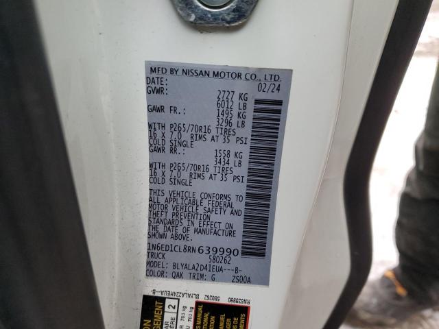 2024 NISSAN FRONTIER S - 1N6ED1CL8RN639990