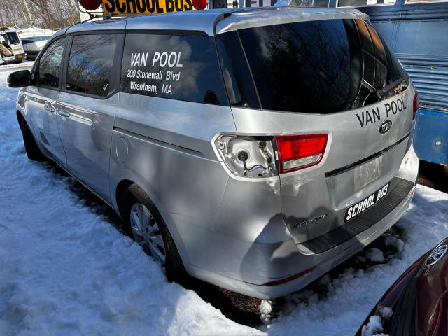 KIA SEDONA LX 2018 silver  gas KNDMB5C16J6383115 photo #4