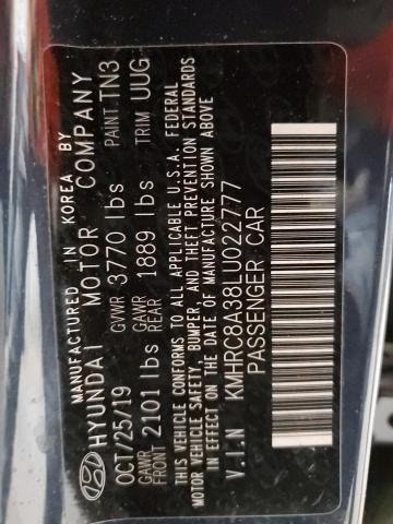 2020 HYUNDAI VENUE SEL - KMHRC8A38LU022777