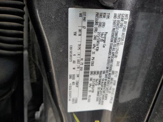 2015 FORD FOCUS SE - 1FADP3K2XFL326656
