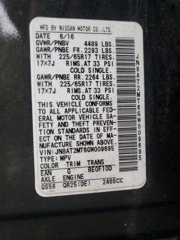 2016 NISSAN ROGUE S - JN8AT2MT6GW009695