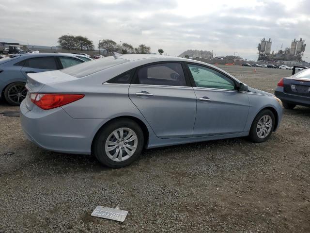 HYUNDAI SONATA GLS 2011 blue  gas 5NPEB4AC7BH087241 photo #4