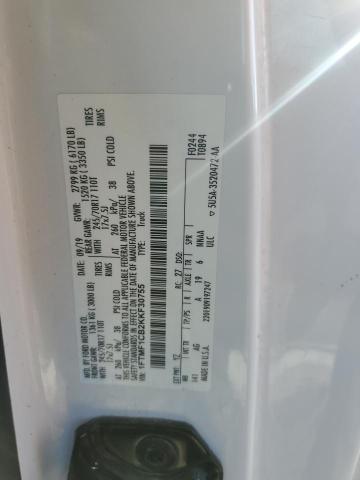 2019 FORD F150 1FTMF1CB2KKF30755