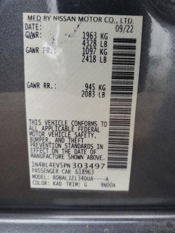 2023 NISSAN ALTIMA SL - 1N4BL4EV5PN303497