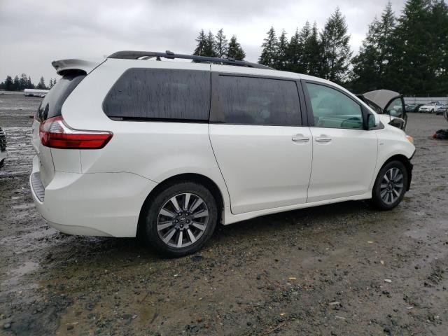 TOYOTA SIENNA XLE 2018 white  gas 5TDDZ3DC5JS194553 photo #4