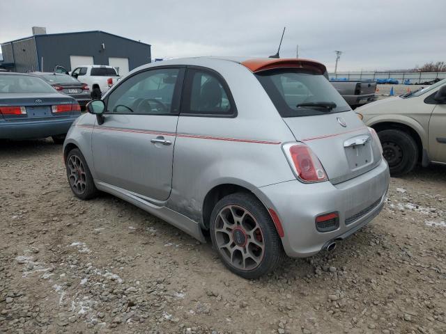 FIAT 500 SPORT 2012 silver  gas 3C3CFFBRXCT116196 photo #3