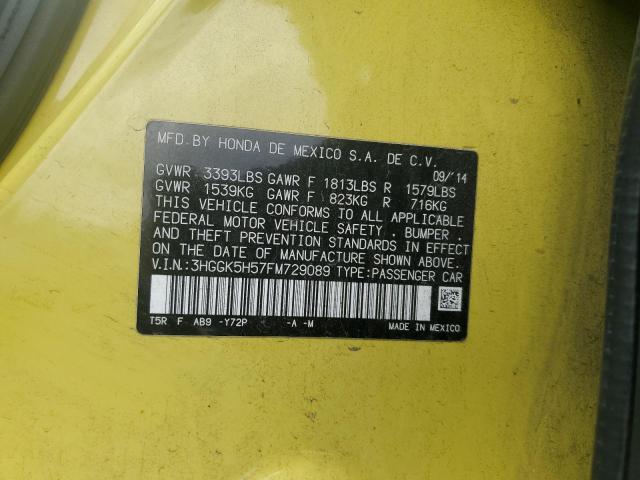 2015 HONDA FIT LX - 3HGGK5H57FM729089