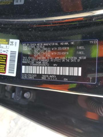2024 TOYOTA GRAND HIGH - 5TDAAAA56RS006753