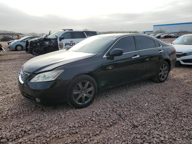 LEXUS ES 350 2007 black  gas JTHBJ46G872126329 photo #1