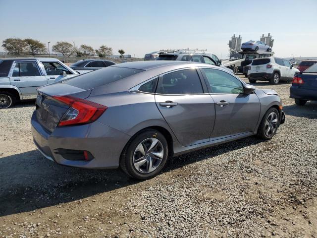 HONDA CIVIC LX 2020 gray  gas 2HGFC2F64LH574532 photo #4