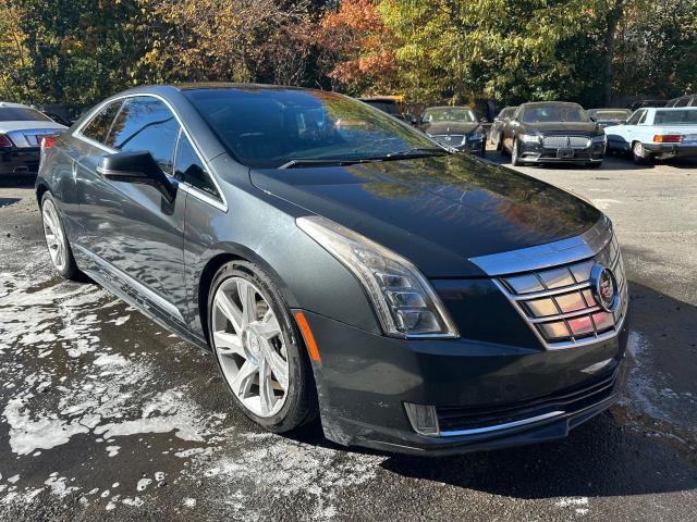 CADILLAC ELR 2014 gray coupe hybrid engine 1G6RL1E44EU600913 photo #1