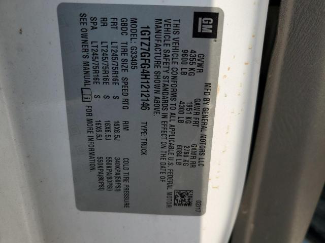 2017 GMC SAVANA G35 1GTZ7GFG4H1212146