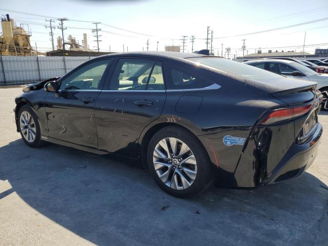 TOYOTA MIRAI XLE 2021 black  hydrogen fuel cell JTDAAAAA7MA000172 photo #3
