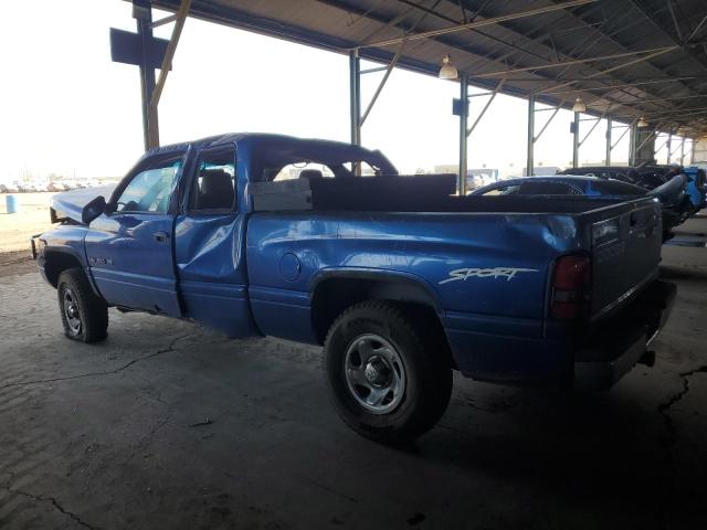 DODGE RAM 1500 1997 blue club cab gas 3B7HF13Z1VG828773 photo #3