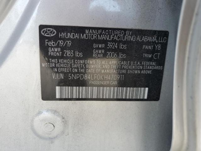 2019 HYUNDAI ELANTRA SE - 5NPD84LF0KH470911