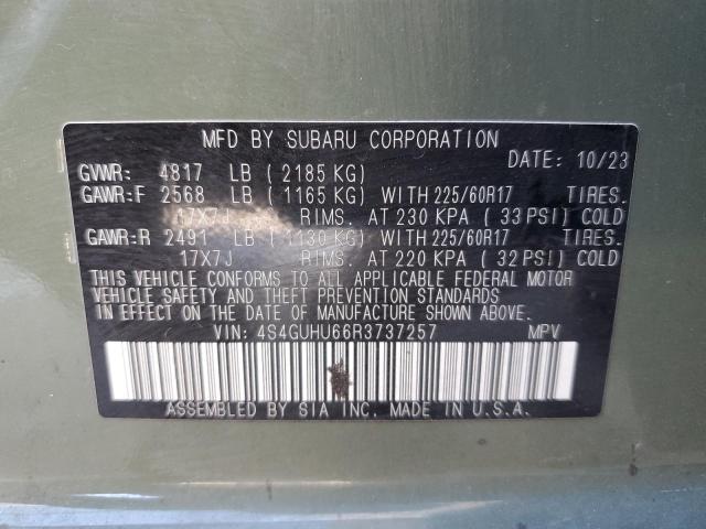 2024 SUBARU CROSSTREK - 4S4GUHU66R3737257