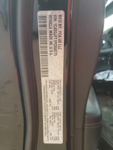 2023 DODGE DURANGO PU 1C4SDJFT1PC558775