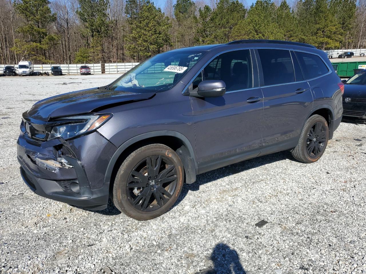 5FNYF6H26MB099599 HONDA PILOT SE 2021