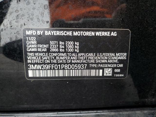 2023 BMW 330E 3MW39FF01P8D05937