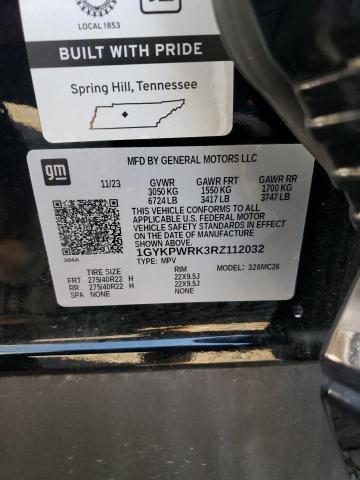 2024 CADILLAC LYRIQ SPOR 1GYKPWRK3RZ112032