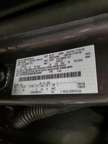 2022 FORD F150 SUPER - 1FTFW1ED4NFB52006