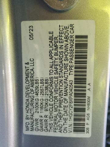 2023 HONDA ACCORD TOU - 1HGCY2F8XPA040543
