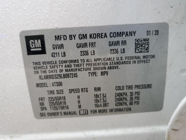 2020 BUICK ENCORE GX - KL4MMDS29LB097245