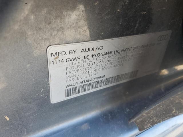2015 AUDI A4 PREMIUM - WAUFFAFLXFA069648