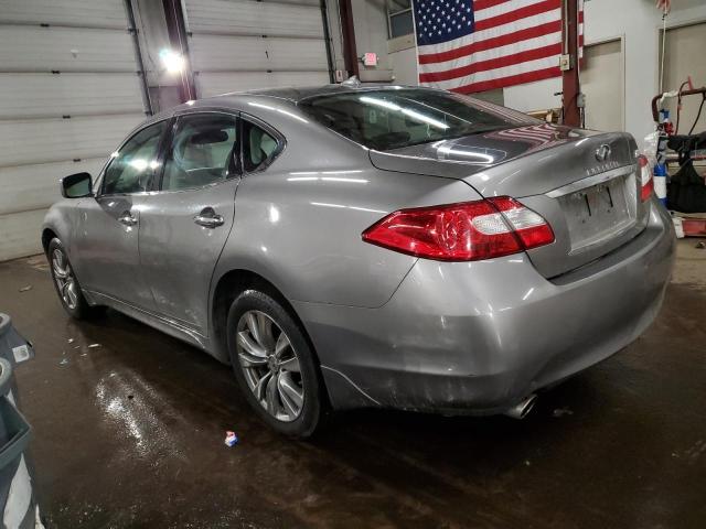 INFINITI M37 X 2011 gray  gas JN1BY1AR1BM376791 photo #3