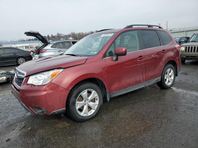 SUBARU FORESTER 2 2014 red  gas JF2SJAHC9EH465123 photo #1