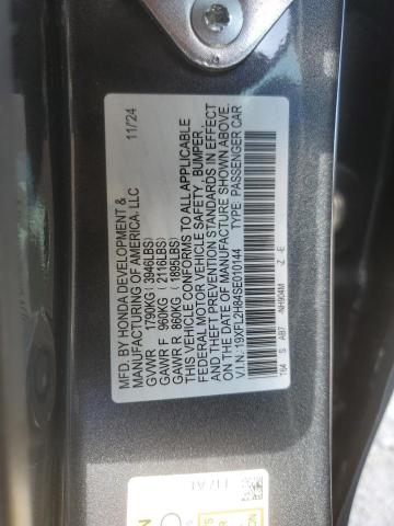 2025 HONDA CIVIC SPOR - 19XFL2H84SE010144