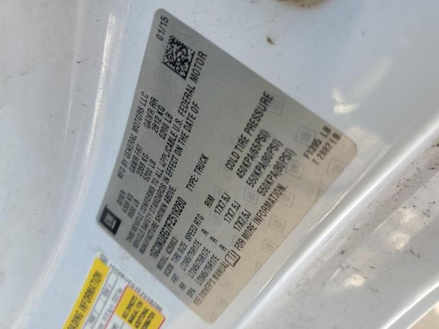 2015 CHEVROLET SILVERADO - 1GC0KUEG7FZ518280