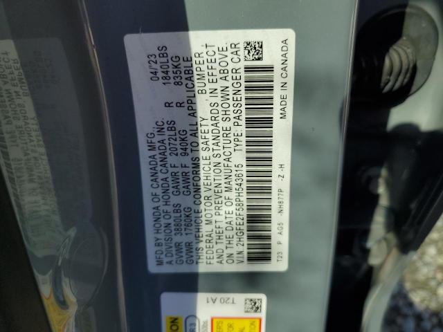 2HGFE2F58PH543615 2023 HONDA CIVIC