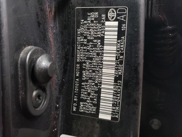2015 TOYOTA COROLLA L - 2T1BURHE4FC257517