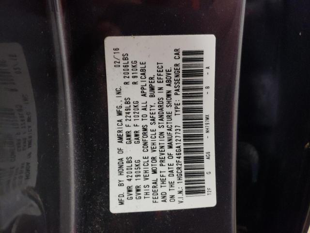 2016 HONDA ACCORD LX - 1HGCR2F46GA127737