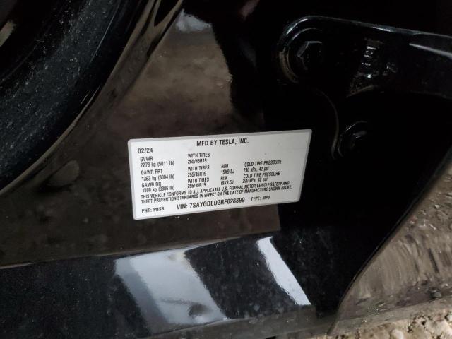 2024 TESLA MODEL Y - 7SAYGDED2RF028899
