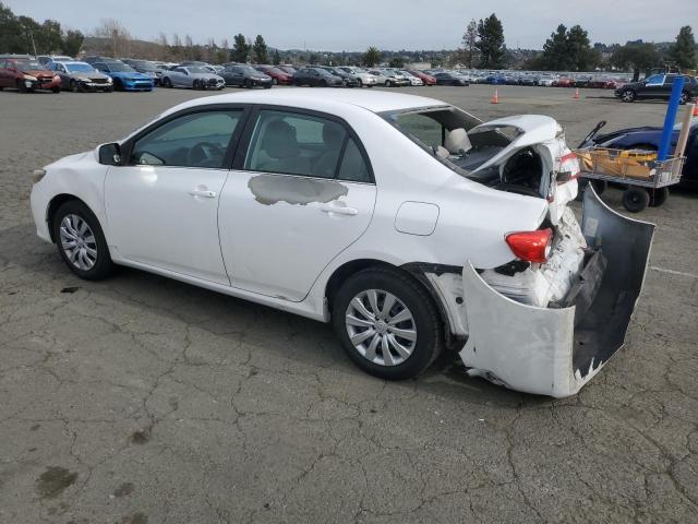 TOYOTA COROLLA BA 2013 white  gas 5YFBU4EE8DP155299 photo #3