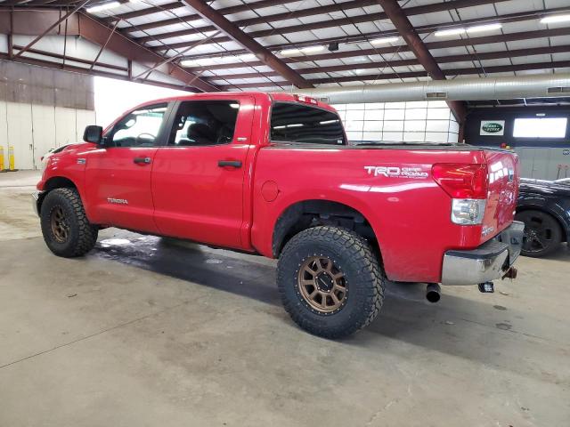 TOYOTA TUNDRA CRE 2008 red crew pic gas 5TBDV54178S504713 photo #3