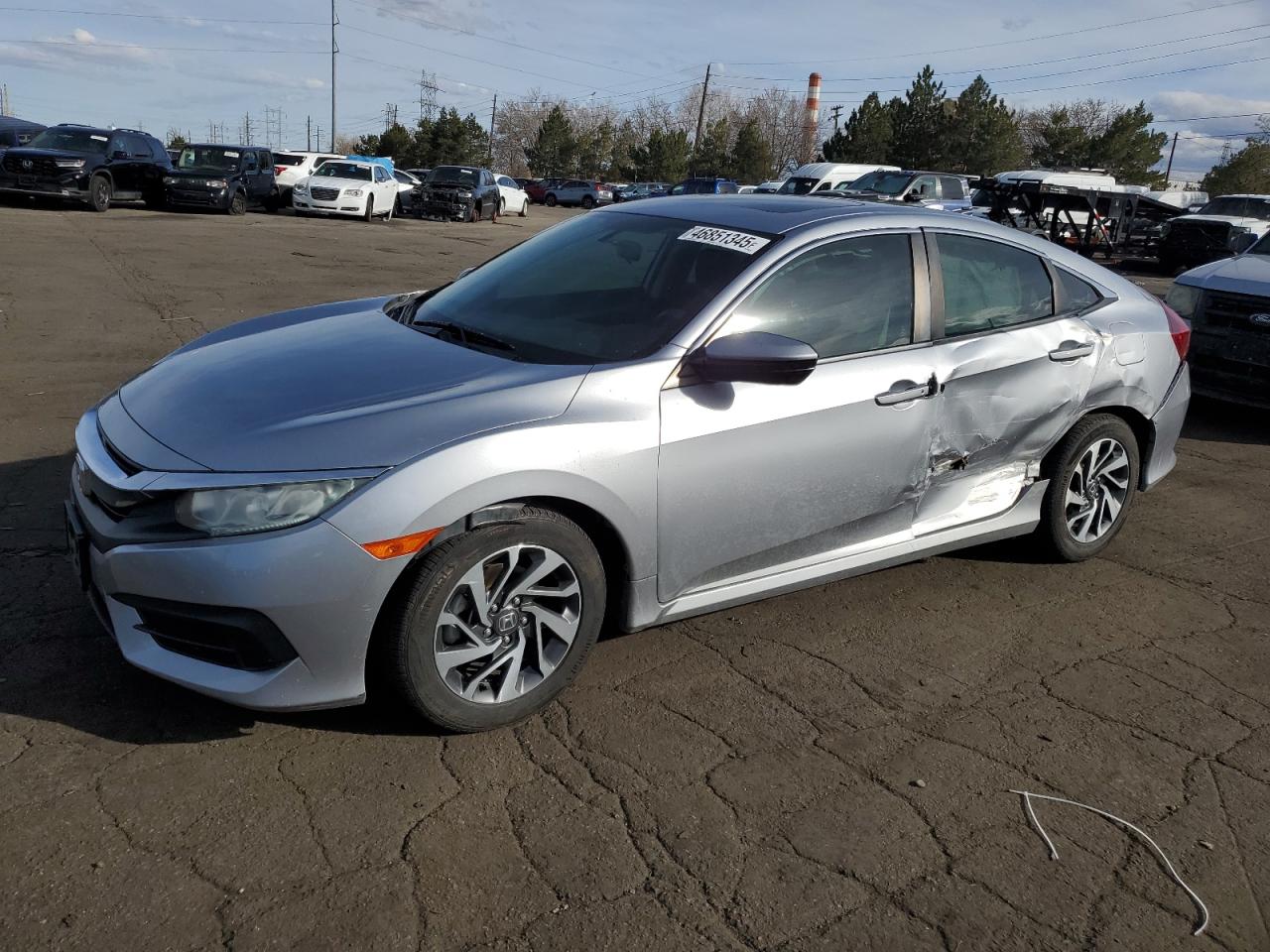 19XFC2F77JE016125 HONDA CIVIC EX 2018